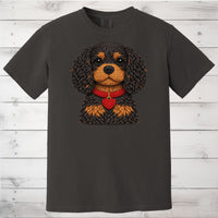 Load image into Gallery viewer, Black &amp; Tan Cavalier King Charles Spaniel Yarn Look Shirt