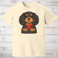 Load image into Gallery viewer, Black &amp; Tan Cavalier King Charles Spaniel Yarn Look Shirt