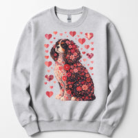Load image into Gallery viewer, Tri-Color Cavalier King Charles Spaniel Lover Sweatshirt