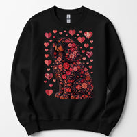 Load image into Gallery viewer, Black and Tan Cavalier King Charles Spaniel Lover Sweatshirt