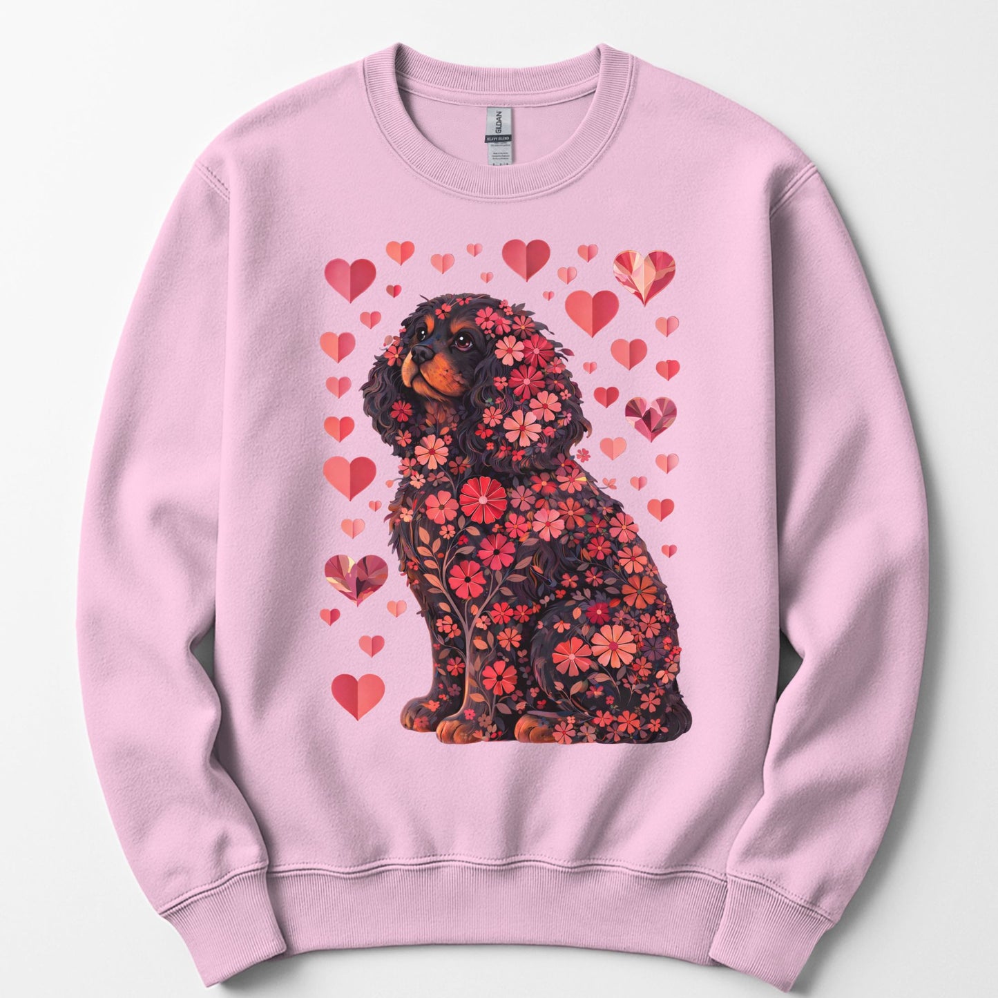 Black and Tan Cavalier King Charles Spaniel Lover Sweatshirt