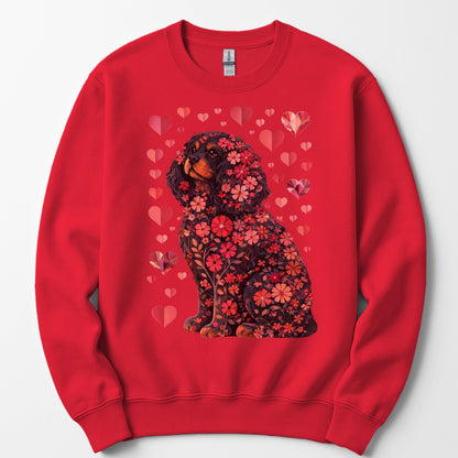 Black and Tan Cavalier King Charles Spaniel Lover Sweatshirt