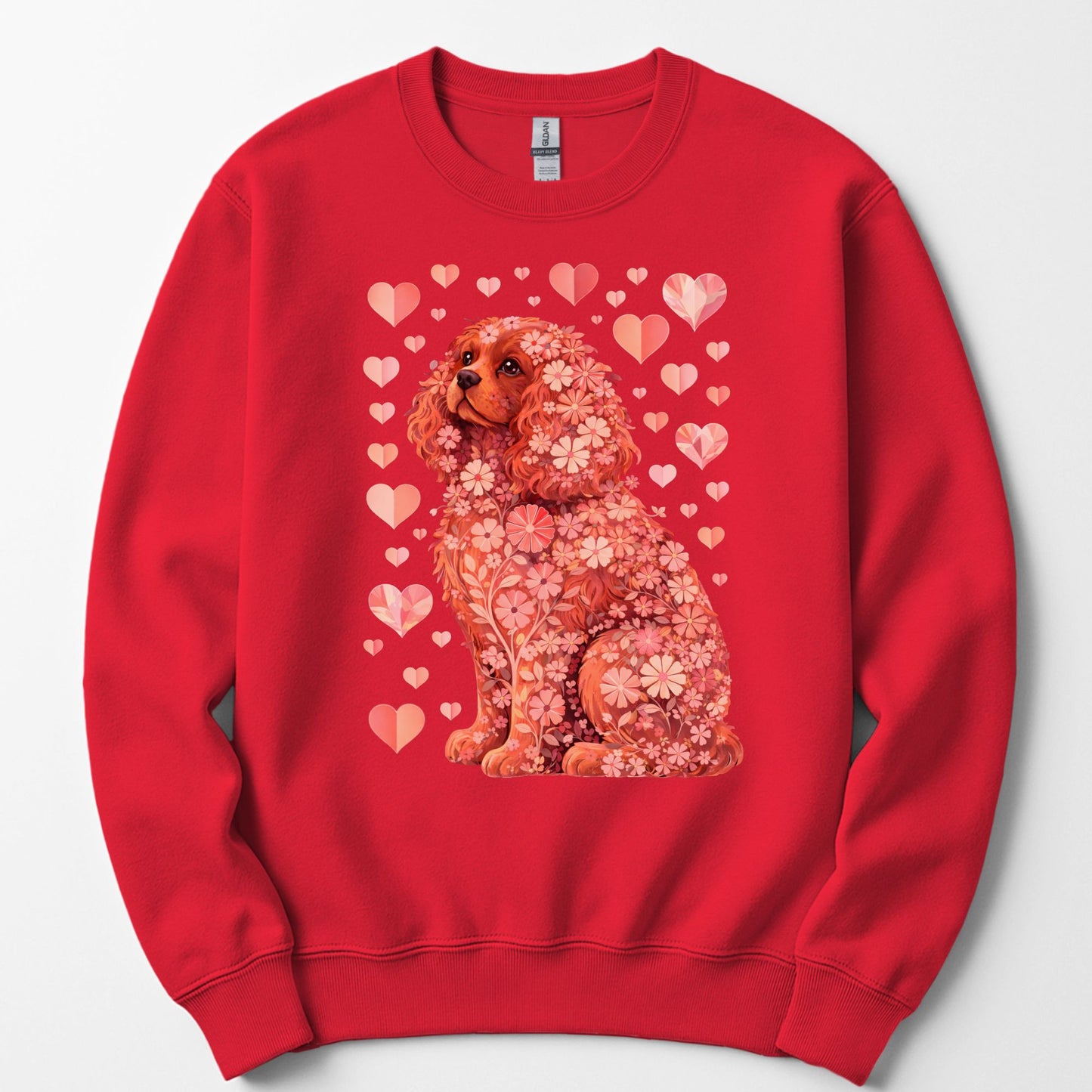 Ruby Cavalier King Charles Spaniel Lover Sweatshirt