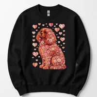 Load image into Gallery viewer, Ruby Cavalier King Charles Spaniel Lover Sweatshirt