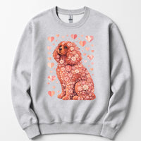 Load image into Gallery viewer, Ruby Cavalier King Charles Spaniel Lover Sweatshirt