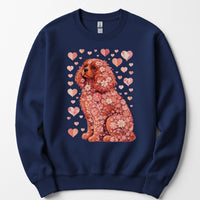 Load image into Gallery viewer, Ruby Cavalier King Charles Spaniel Lover Sweatshirt