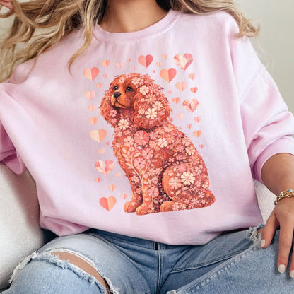 Ruby Cavalier King Charles Spaniel Lover Sweatshirt