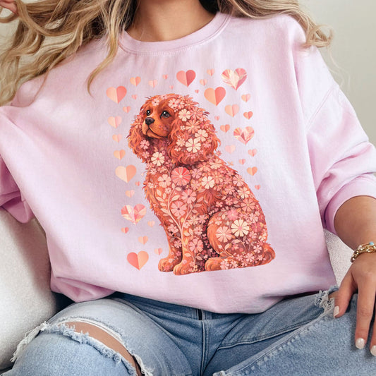 Ruby Cavalier King Charles Spaniel Lover Sweatshirt