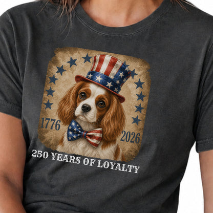 Blenheim Cavalier 250 Years of Loyalty Shirt