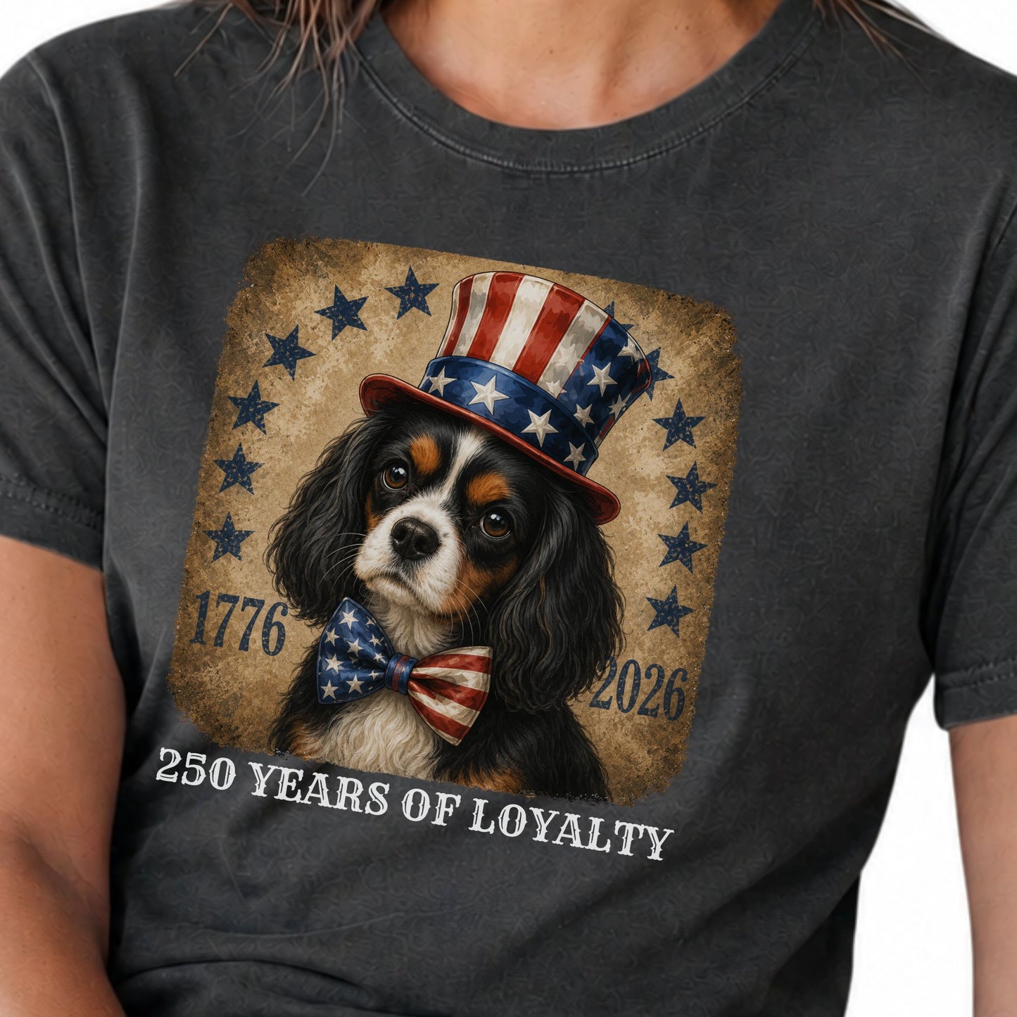 Tricolor Cavalier 250 Years of Loyalty Shirt2