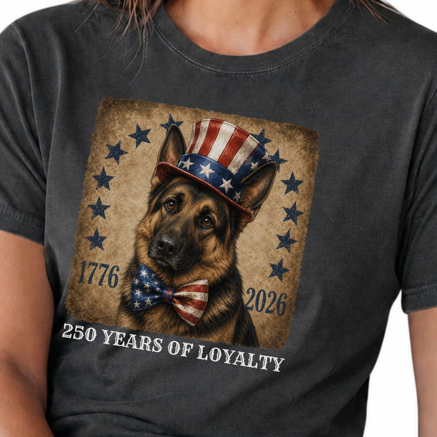 German Shepherd 250 Years of Loyalty Shirt