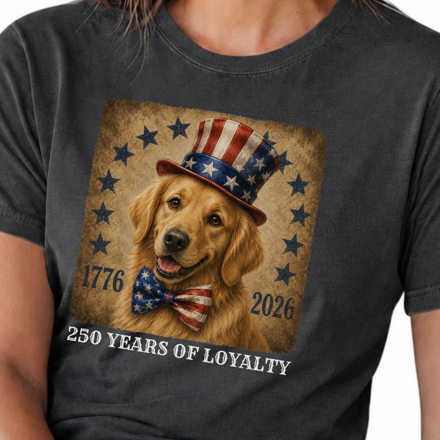 Golden Retriever 250 Years of Loyalty Shirt