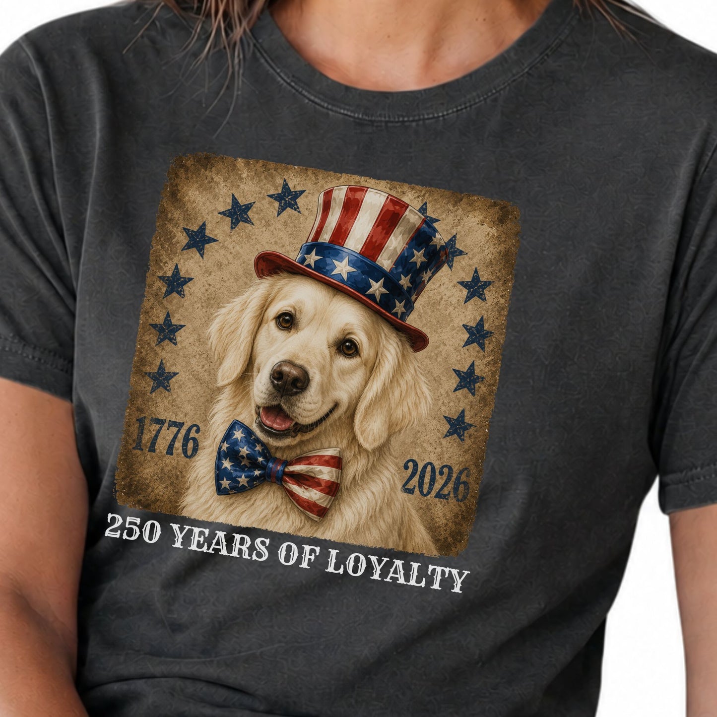 English Cream Golden 250 Years of Loyalty Shirt