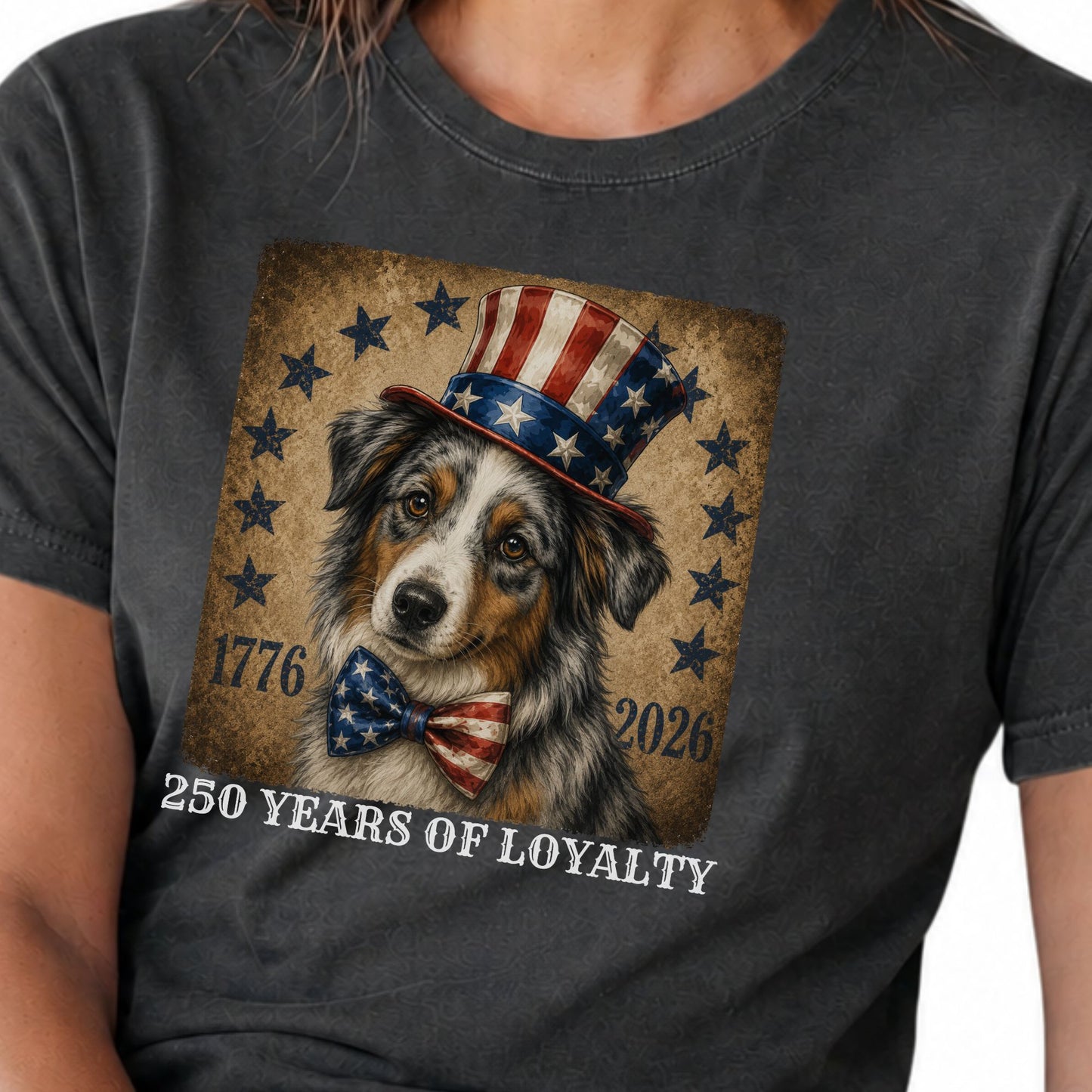 Australian Shepherd  250 Years of Loyalty Shirt