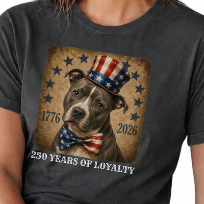 Pitbull 250 Years of Loyalty Shirt