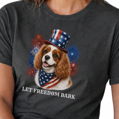 Patriotic Blenheim Cavalier Shirt