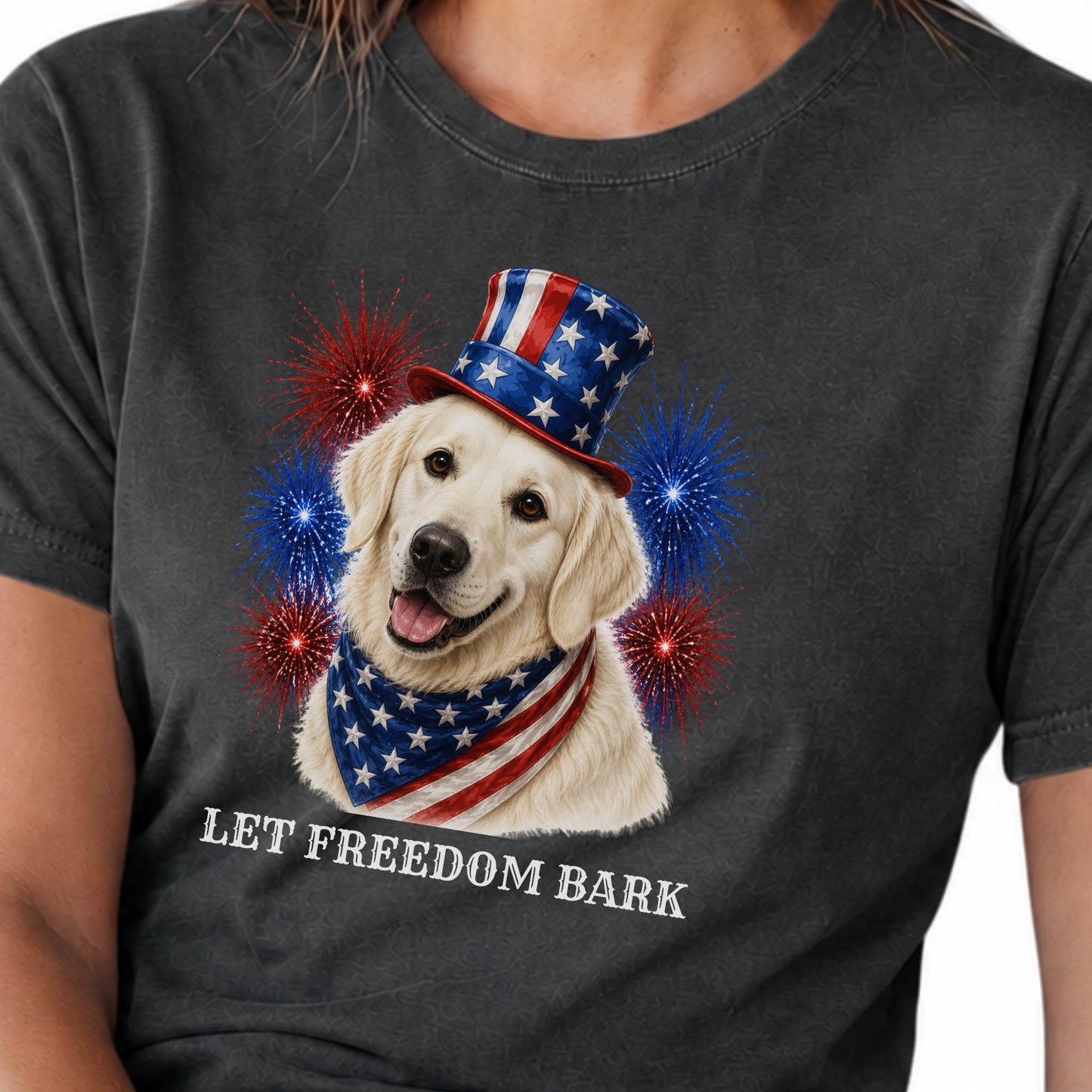 Patriotic English Cream Golden Shirt
