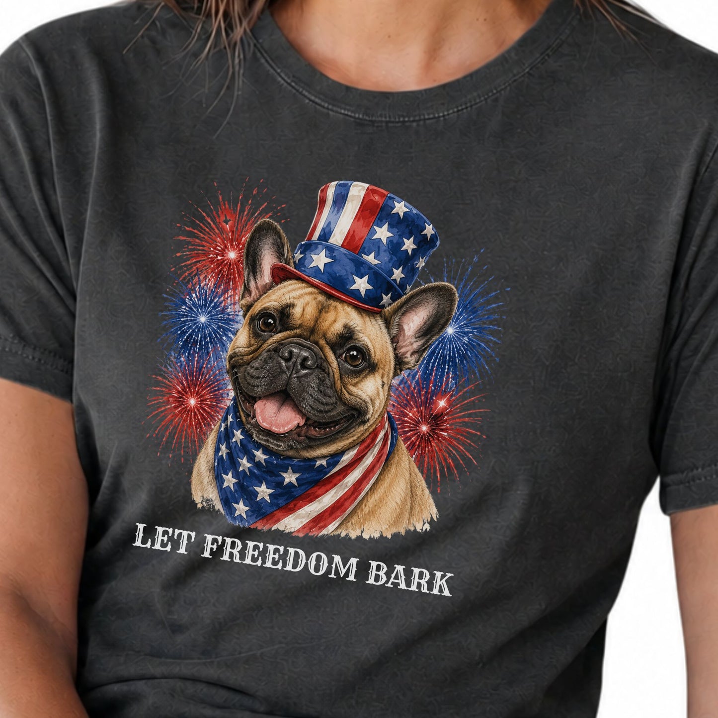 French Bulldog Patriotic Shirt