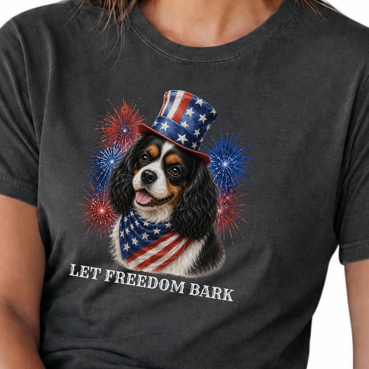 Patriotic Tricolor Cavalier Shirt