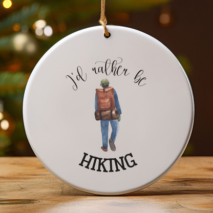Hiking Ornament