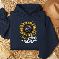 Load image into Gallery viewer, Dog Mom Sunflower Paw Print Shirt Cute Floral Dog Lover Gift Tee for Women Pet Owner T-Shirt Dog Mama Graphic Tee Mothers Day Gift
