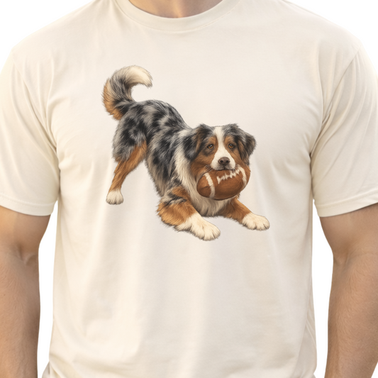 Australian Shepherd Football Shirt
