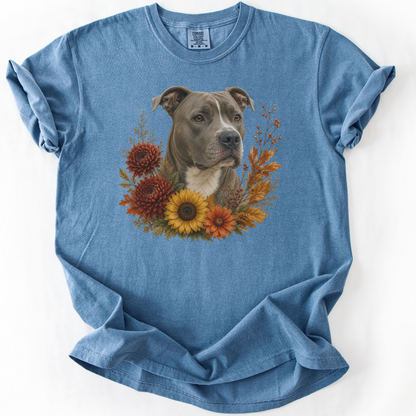 Pitbull Autumn Floral Shirt