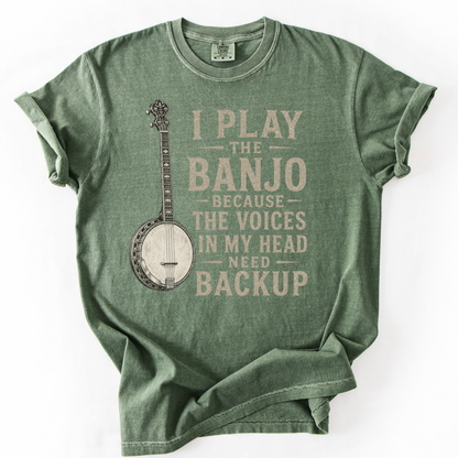 Funny Banjo Player Shirt, Bluegrass Musician Gift, Banjo Lover Tee