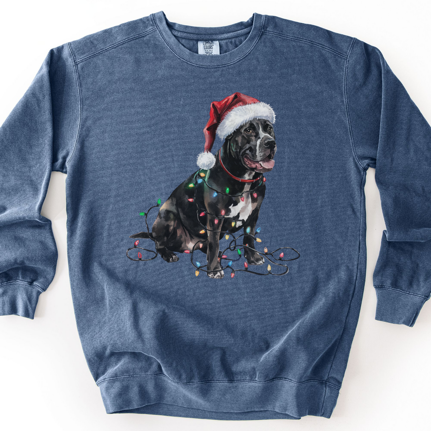 Cane Corso Christmas Lights Sweatshirt