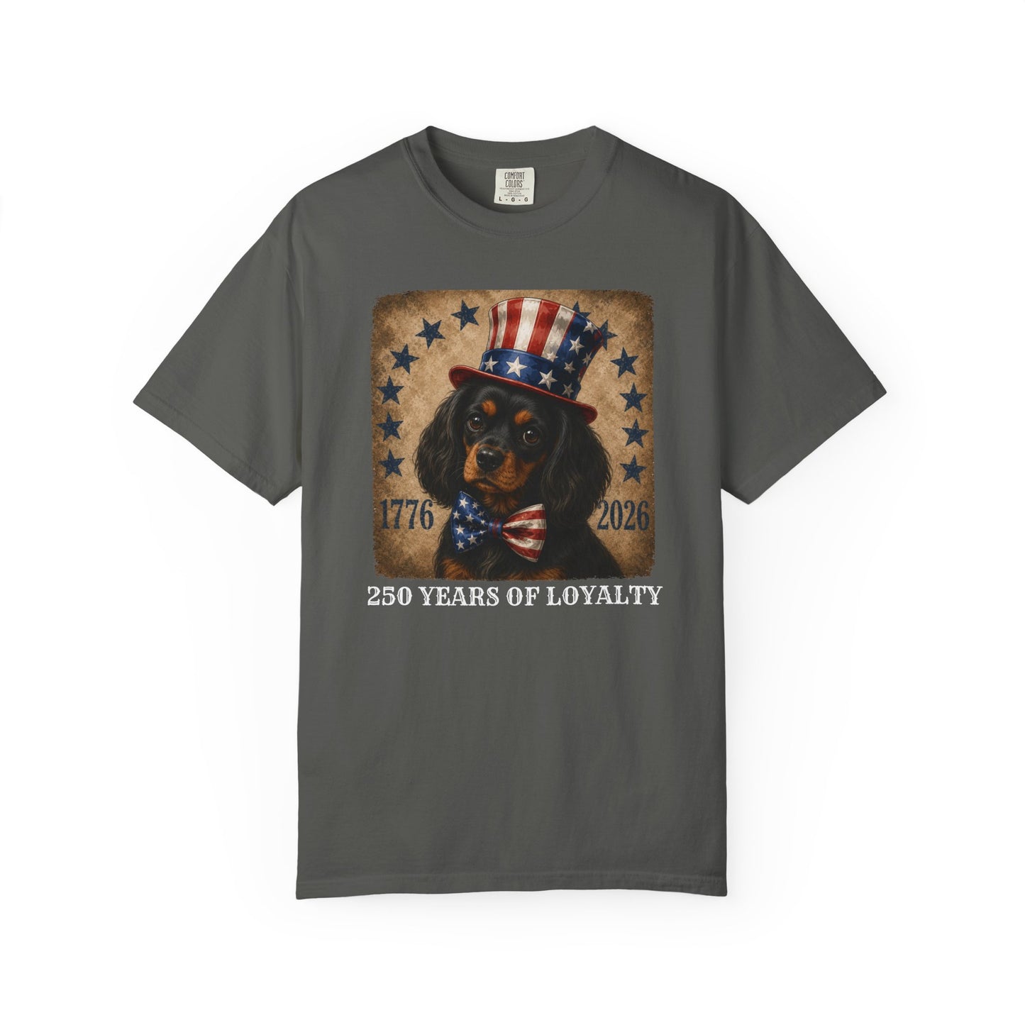 Black & Tan Cavalier 250 Years of Loyalty Shirt