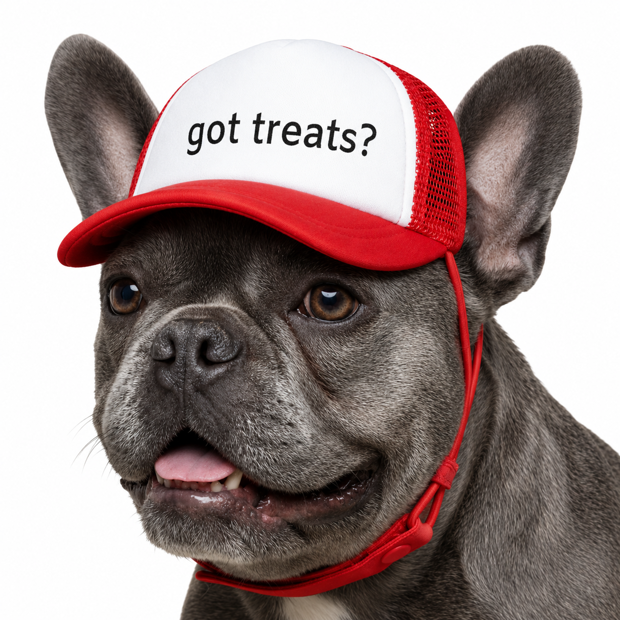 Funny Got Treats Dog Trucker Hat Personalized Puppy Baseball Cap Gift