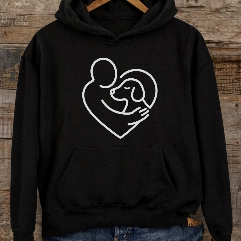 Hug Your Hound Day Sweatshirt or Hoodie, Dog Lover Gift for Pet Parents
