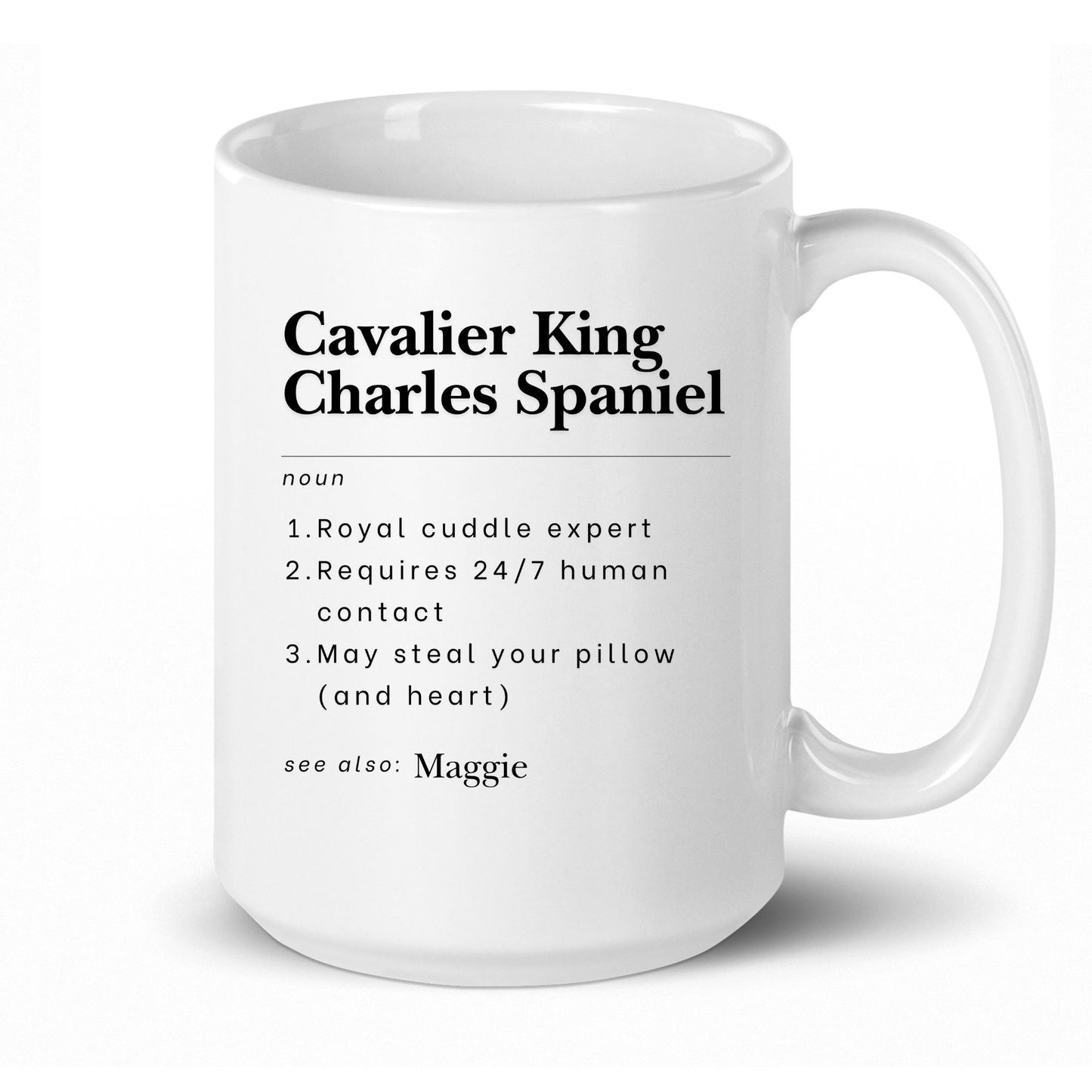Personalized Cavalier King Charles Spaniel Mug
