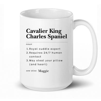 Personalized Cavalier King Charles Spaniel Mug