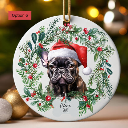 Personalized French Bulldog Ornament