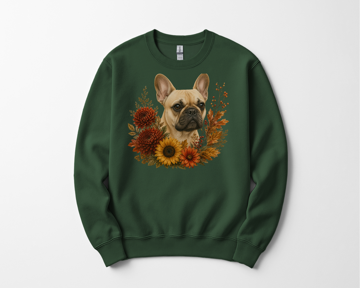 French Bulldog Autumn Floral Sweatshirt