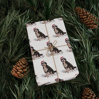 Load image into Gallery viewer, Labradoodle Christmas Lights Wrapping Paper