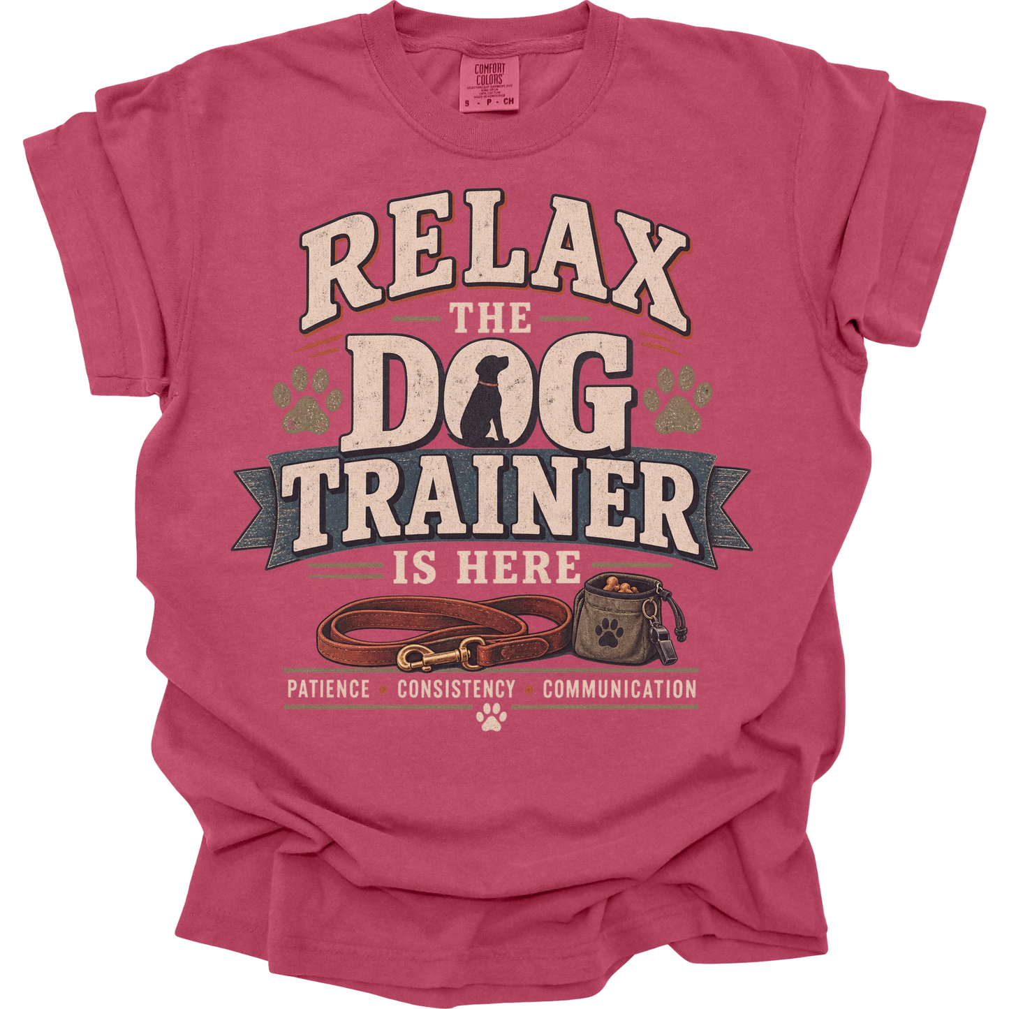 Relax The Dog Trainer Is Here Shirt