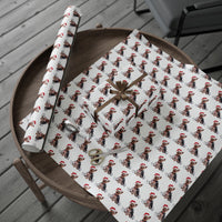 Load image into Gallery viewer, Yorkshire Terrier Christmas Lights Wrapping Paper
