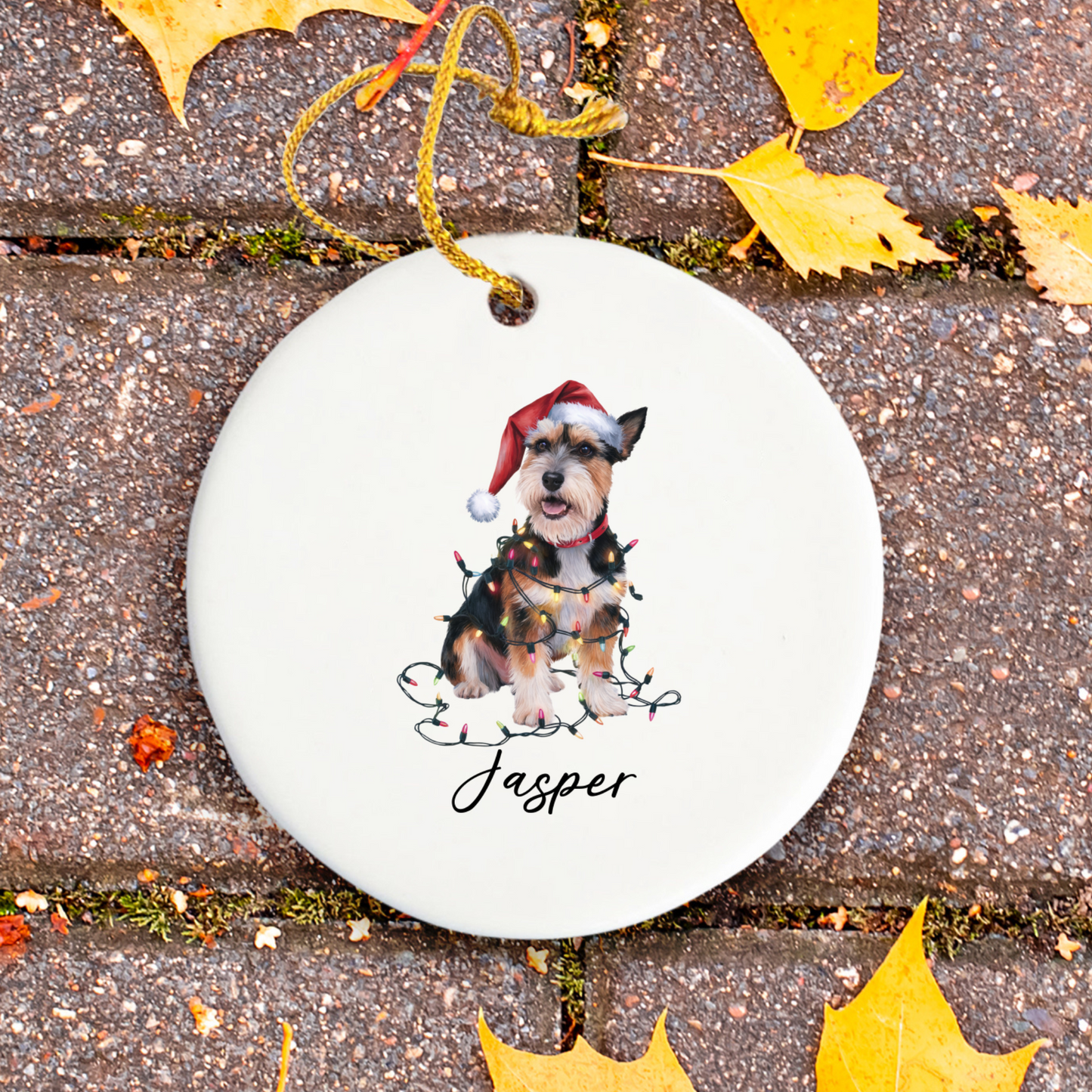 Norfolk Terrier Ornament, Custom Pet Keepsake