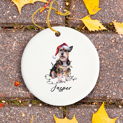 Norfolk Terrier Ornament, Custom Pet Keepsake