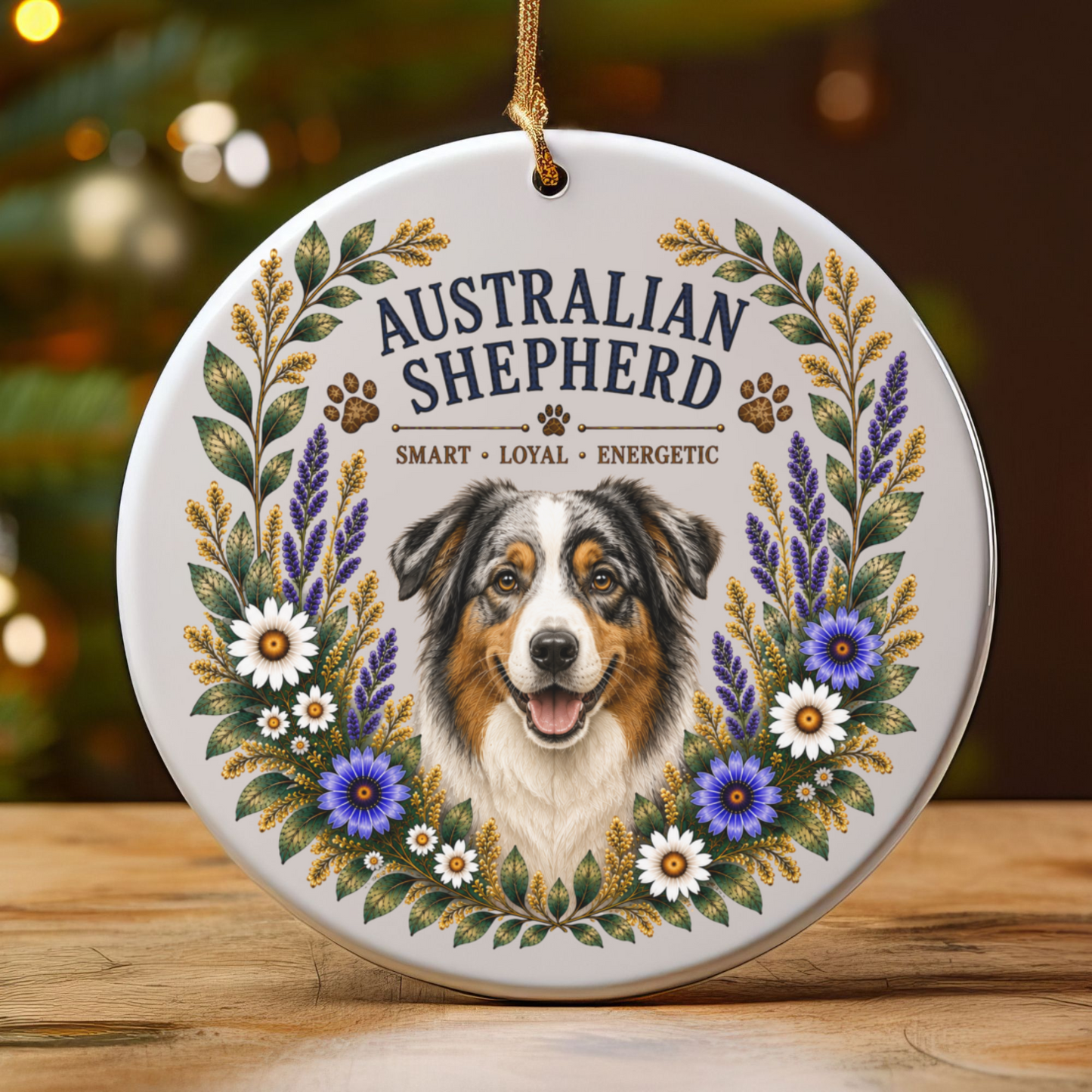 Australian Shepherd Ornament