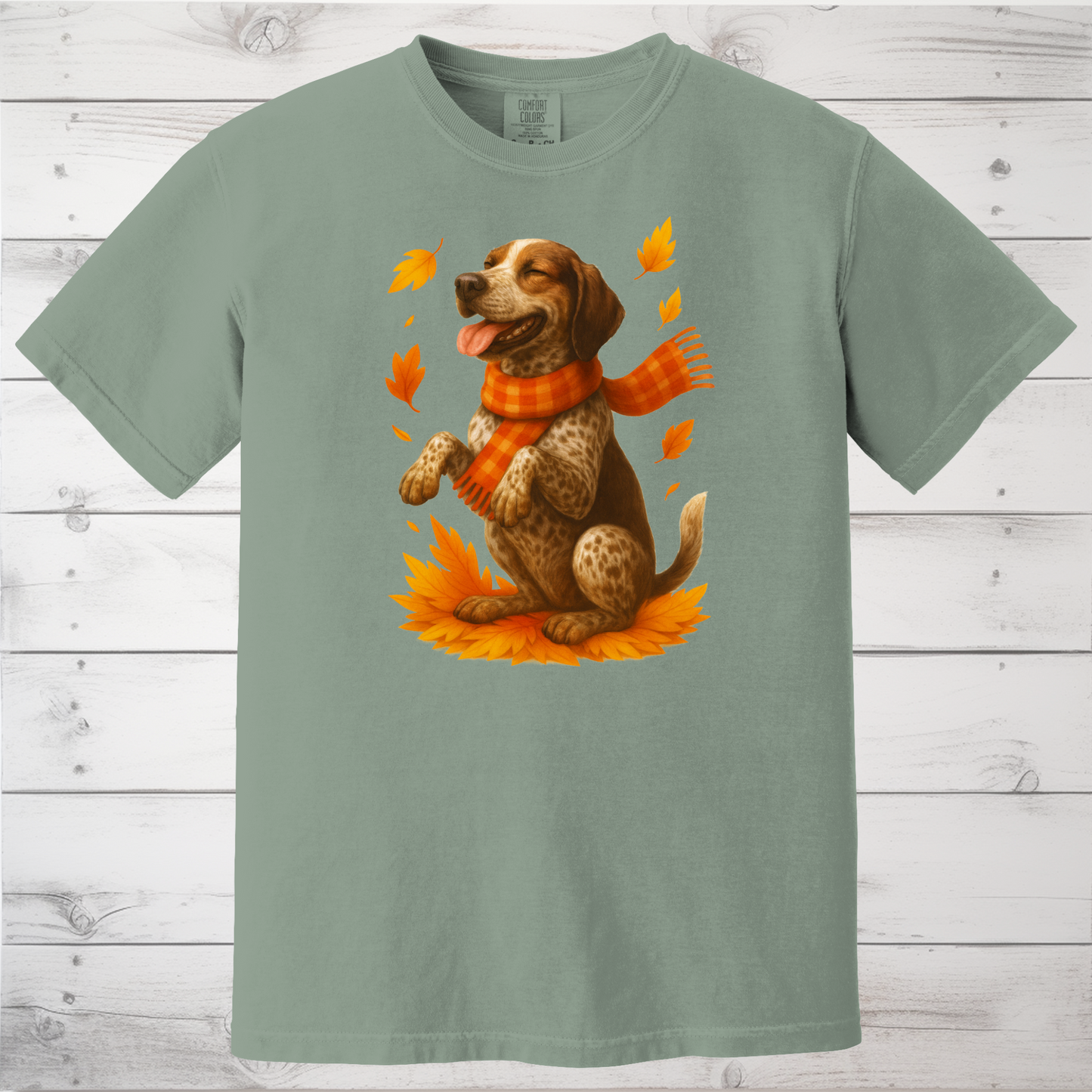 German Shorthaired Pointer Gift, Dog Lover Autumn Shirt, Cozy Fall Dog Sweatshirt, Cute Dog Apparel, Fall Dog Fashion Wear