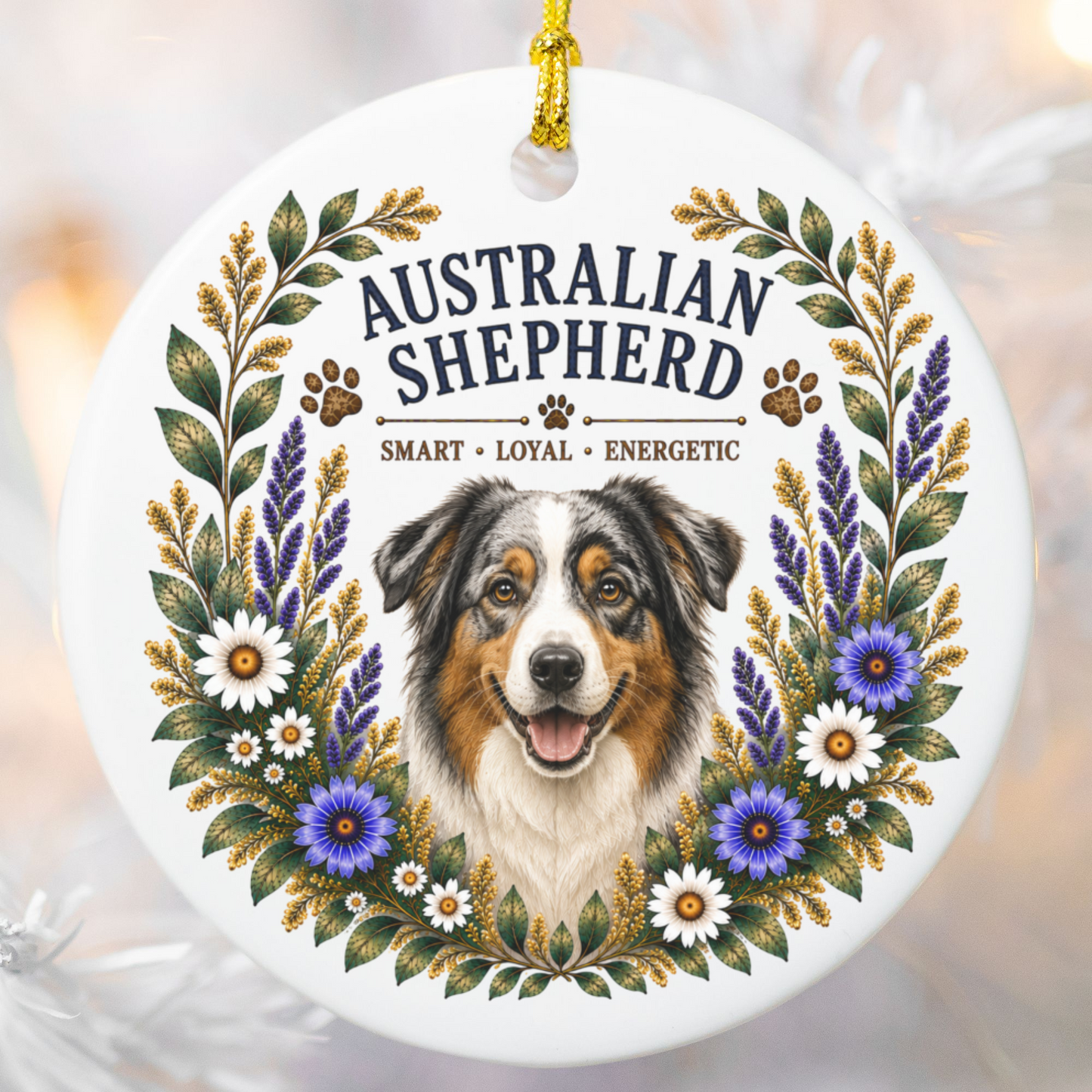 Australian Shepherd Ornament