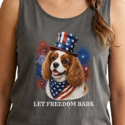 Patriotic Blenheim Cavalier Tank Top