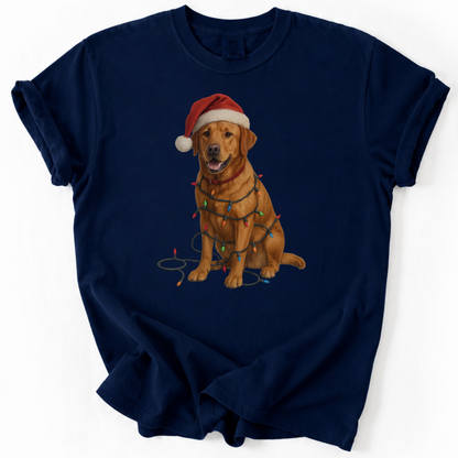 Fox Red Labrador Christmas Lights Shirt