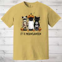 Load image into Gallery viewer, Halloween Cats in Costumes Tee
