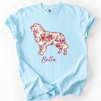 Personalized Dog Lover Shirt, Custom Pet Name Tee, Choose Any Breed Gift