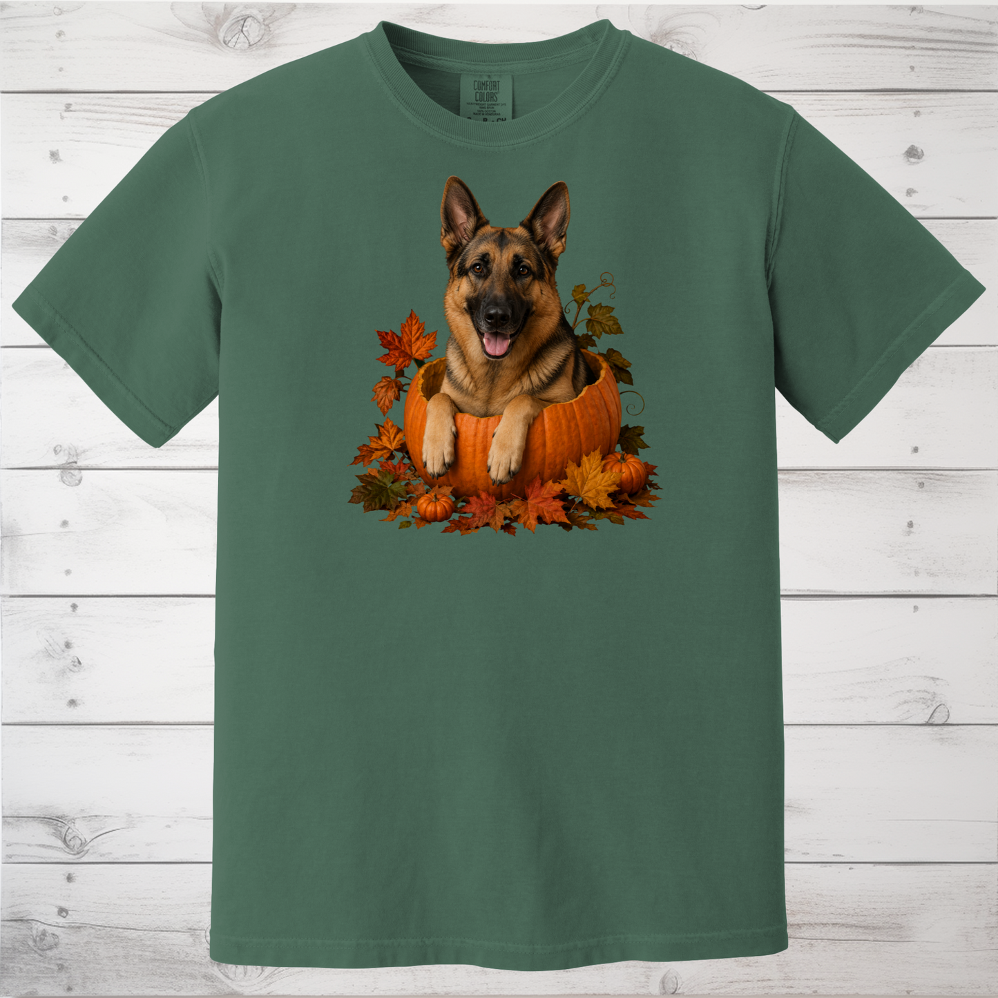 German Shepherd Pumpkin Shirt