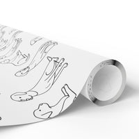Load image into Gallery viewer, Minimalist Labrador Wrapping Paper